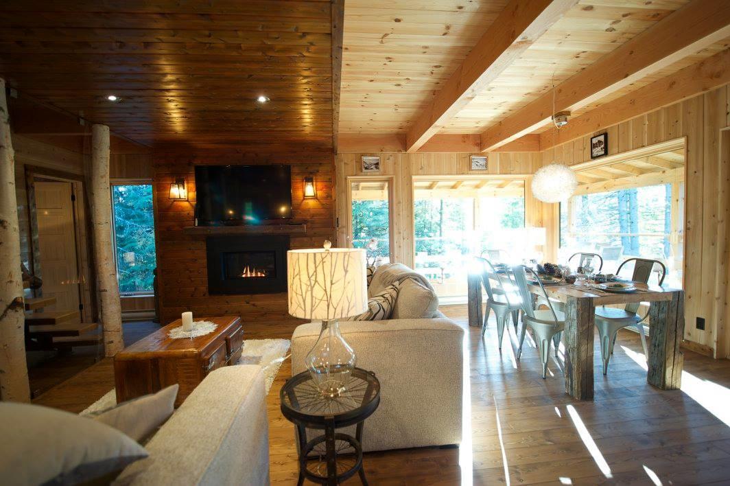 Les Bouleaux - Les Chalets Spa Canada La Malbaie Exterior photo