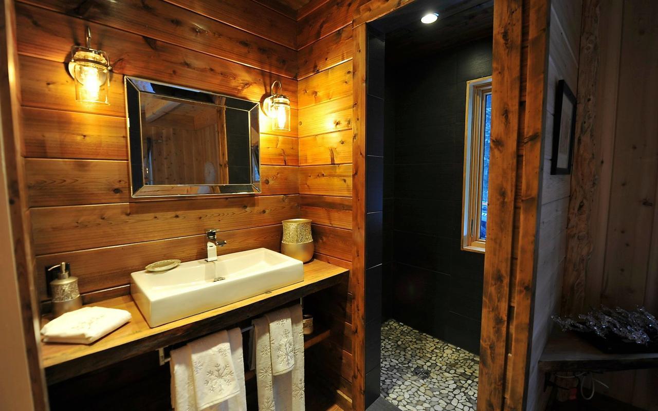 Les Bouleaux - Les Chalets Spa Canada La Malbaie Exterior photo